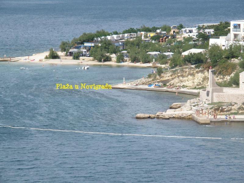 Appartement In Einem Dalmatischen Haus In Novigrad-Dalmatien Neben Zadar Новиград-Далмация Экстерьер фото